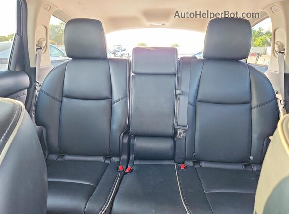 5N1DL0MM5LC522031 2020 INFINITI QX60 Silver Vista de los asientos traseros