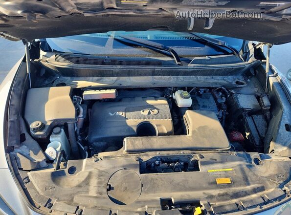 5N1DL0MM5LC522031 2020 INFINITI QX60 Silver Vista del compartimento del motor
