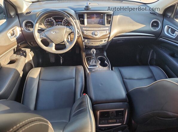 5N1DL0MM5LC522031 2020 INFINITI QX60 Silver Vista del salpicadero
