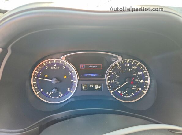 5N1DL0MM5LC522224 2020 INFINITI QX60 Black Widok zestawu wskaźników