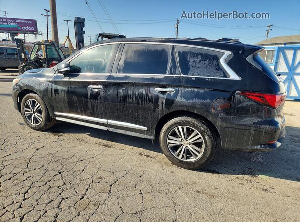 5N1DL0MM5LC522224 2020 INFINITI QX60 Black Tył lewy