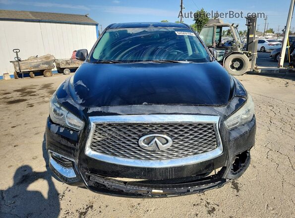 5N1DL0MM5LC522224 2020 INFINITI QX60 Black Widok z przodu