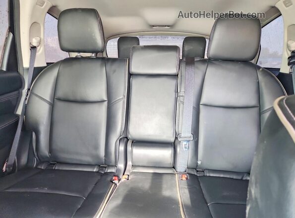 5N1DL0MM5LC522224 2020 INFINITI QX60 Black Widok tylnych siedzeń