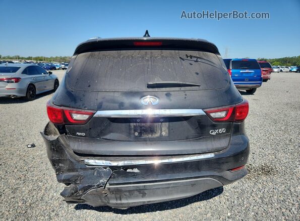 5N1DL0MM5LC526631 2020 INFINITI QX60 Black Հետևի տեսք