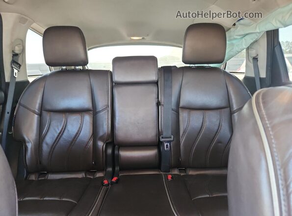 5N1DL0MM5LC526631 2020 INFINITI QX60 Black Հետևի նստատեղերի տեսք