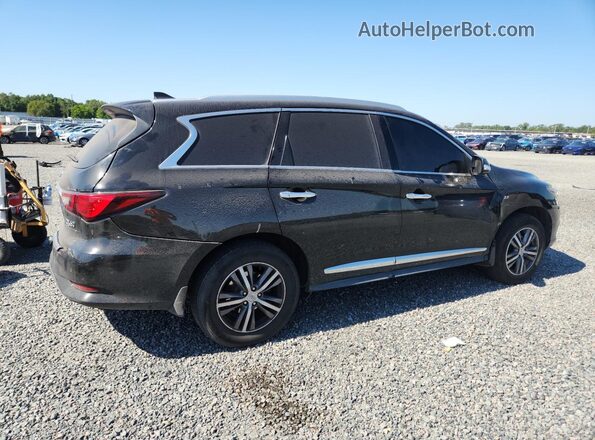 5N1DL0MM5LC526631 2020 INFINITI QX60 Black Հետևի աջ