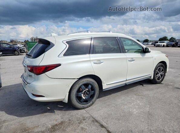 5N1DL0MM6HC524975 2017 INFINITI QX60 White Հետևի աջ
