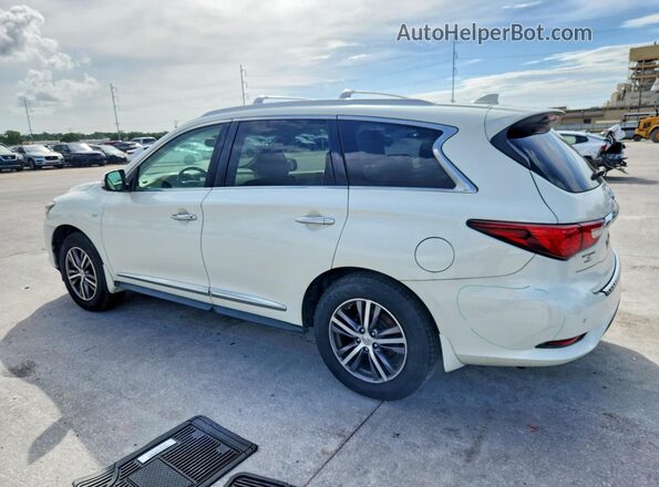 5N1DL0MM6HC524975 2017 INFINITI QX60 White Հետևի ձախ