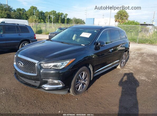 5N1DL0MM6HC529528 2017 INFINITI QX60 Black Front left