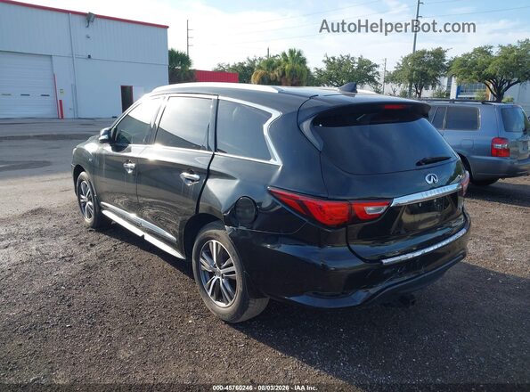 5N1DL0MM6HC529528 2017 INFINITI QX60 Black Front view