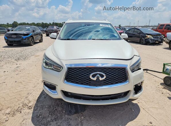 5N1DL0MM6HC546958 2017 INFINITI QX60 Cream Դիմացի տեսք