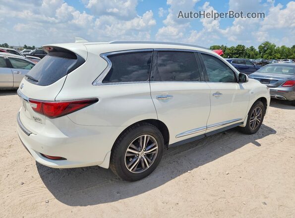 5N1DL0MM6HC546958 2017 INFINITI QX60 Cream Հետևի աջ