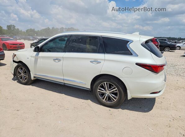 5N1DL0MM6HC546958 2017 INFINITI QX60 Cream Հետևի ձախ