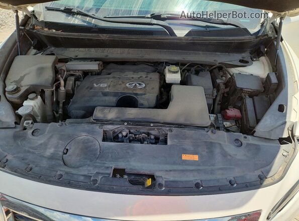 5N1DL0MM6HC546958 2017 INFINITI QX60 Cream Շարժիչի բաժամունքի տեսք