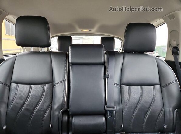 5N1DL0MM6LC508428 2020 INFINITI QX60 Gray Հետևի նստատեղերի տեսք