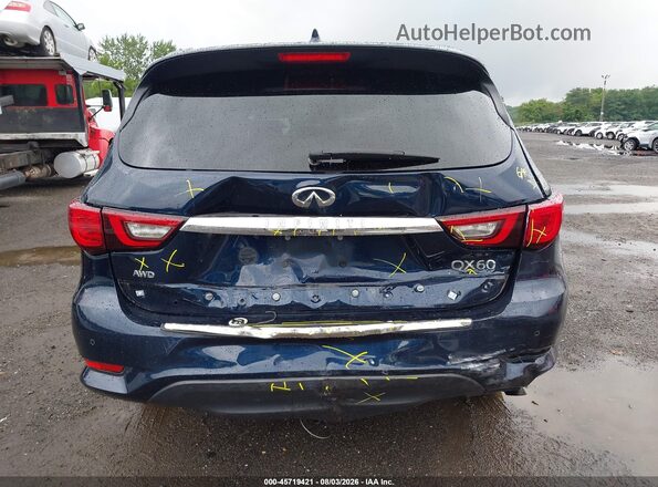 5N1DL0MM6LC508509 2020 INFINITI QX60 Dark Blue Вид спереду