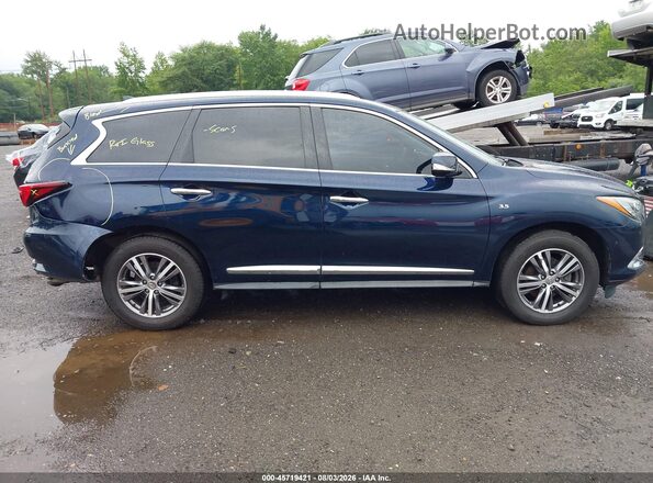 5N1DL0MM6LC508509 2020 INFINITI QX60 Dark Blue Вид задньої частини салону
