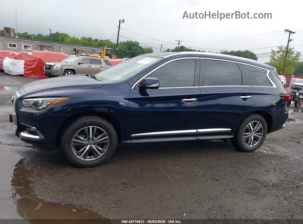 5N1DL0MM6LC508509 2020 INFINITI QX60 Dark Blue Панорамний вид салону 360°