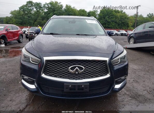 5N1DL0MM6LC508509 2020 INFINITI QX60 Dark Blue Вид щитка приладів