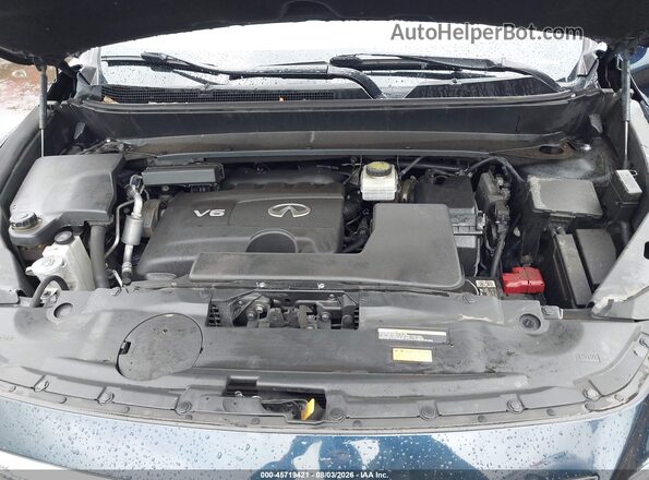 5N1DL0MM6LC508509 2020 INFINITI QX60 Dark Blue Вид ззаду