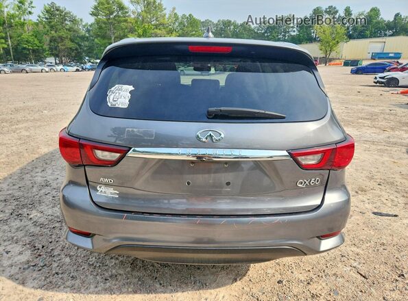 5N1DL0MM6LC537413 2020 INFINITI QX60 Gray Widok z tyłu