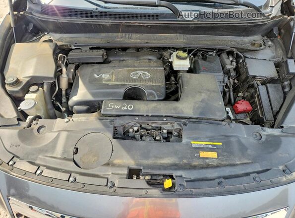 5N1DL0MM6LC537413 2020 INFINITI QX60 Gray Widok wnętrza z tyłu