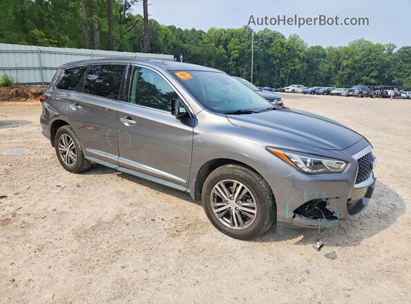 5N1DL0MM6LC537413 2020 INFINITI QX60 Gray Przód prawy