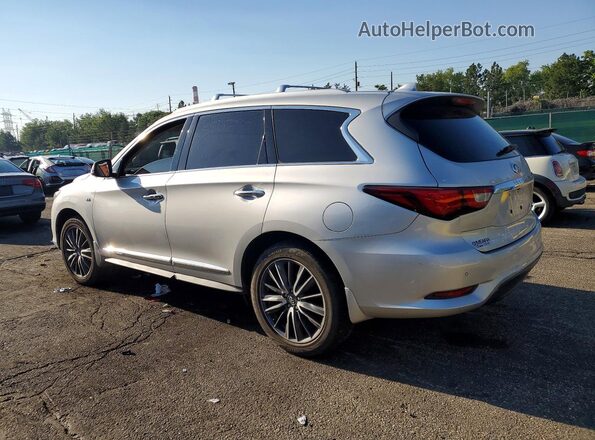 5N1DL0MM7HC501155 2017 INFINITI QX60 Silver Հետևի ձախ