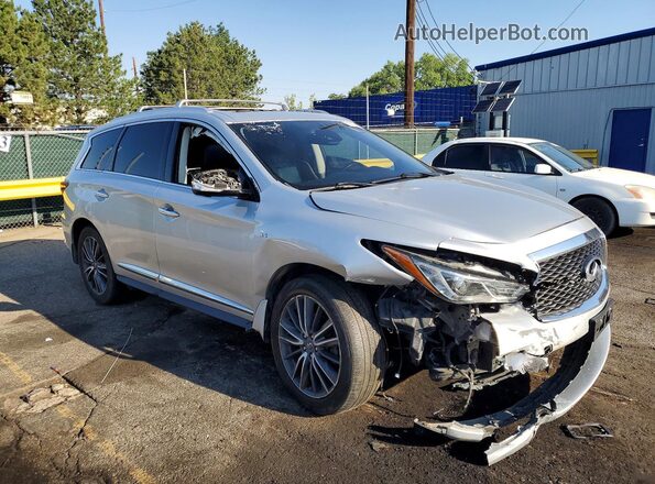5N1DL0MM7HC501155 2017 INFINITI QX60 Silver Առջևի աջ