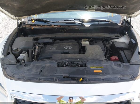 5N1DL0MM7HC524256 2017 INFINITI QX60 White Vista trasera