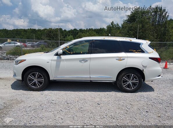 5N1DL0MM7HC524256 2017 INFINITI QX60 White Vista interior de 360 grados
