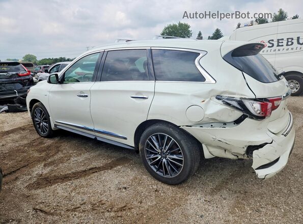 5N1DL0MM7HC541817 2017 INFINITI QX60 White Trasero izquierdo