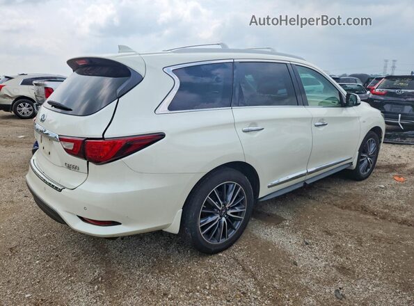 5N1DL0MM7HC541817 2017 INFINITI QX60 White Trasero derecho
