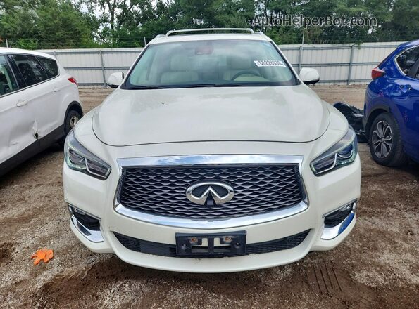 5N1DL0MM7HC541817 2017 INFINITI QX60 White Vista frontal
