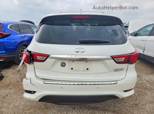 5N1DL0MM7HC541817 2017 INFINITI QX60 White Vista trasera