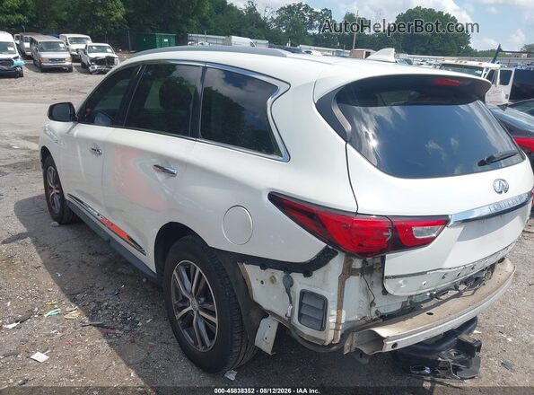 5N1DL0MM7HC549688 2017 INFINITI QX60 White Задня ліва чверть