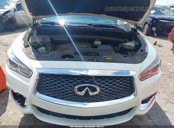 5N1DL0MM7HC549688 2017 INFINITI QX60 White Вид ззаду