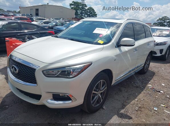 5N1DL0MM7HC549688 2017 INFINITI QX60 White Передня ліва чверть
