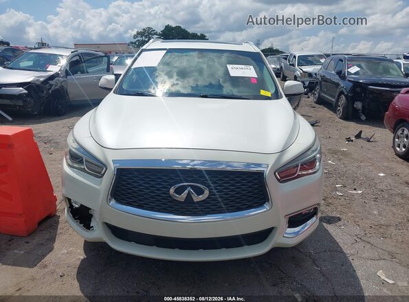 5N1DL0MM7HC549688 2017 INFINITI QX60 White Вид задньої частини салону