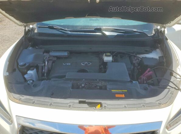 5N1DL0MM7HC550937 2017 INFINITI QX60 White Շարժիչի բաժամունքի տեսք