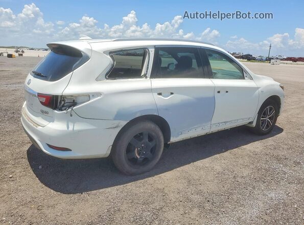 5N1DL0MM7HC550937 2017 INFINITI QX60 White Հետևի աջ
