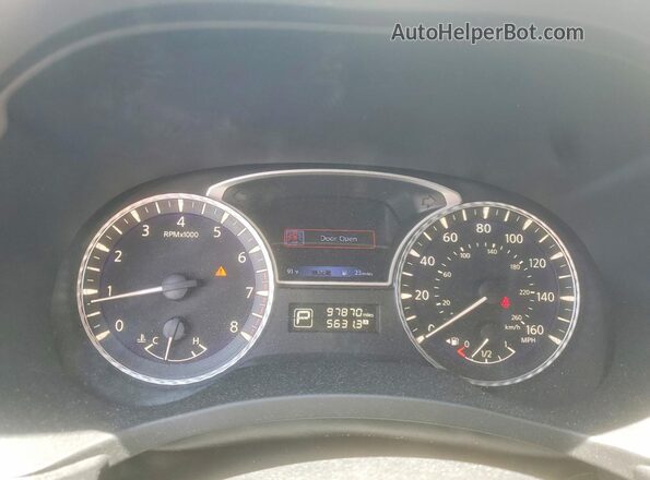 5N1DL0MM7HC550937 2017 INFINITI QX60 White Սարքավորումների վահանակի տեսք