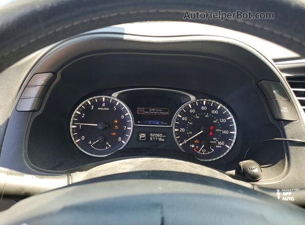5N1DL0MM7KC516603 2019 INFINITI QX60 Blue Սարքավորումների վահանակի տեսք