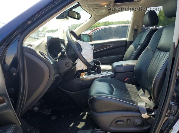 5N1DL0MM7KC516603 2019 INFINITI QX60 Blue Սալոնի դիմացի տեսք