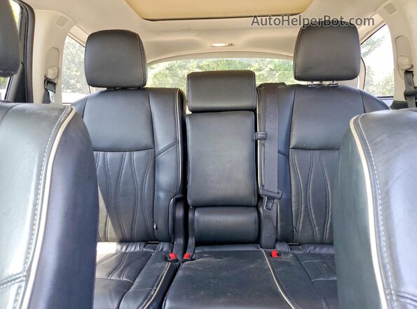 5N1DL0MM7KC516603 2019 INFINITI QX60 Blue Հետևի նստատեղերի տեսք