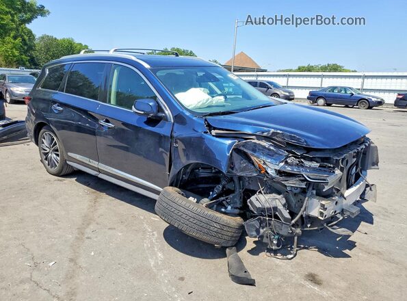 5N1DL0MM7KC516603 2019 INFINITI QX60 Blue Առջևի աջ