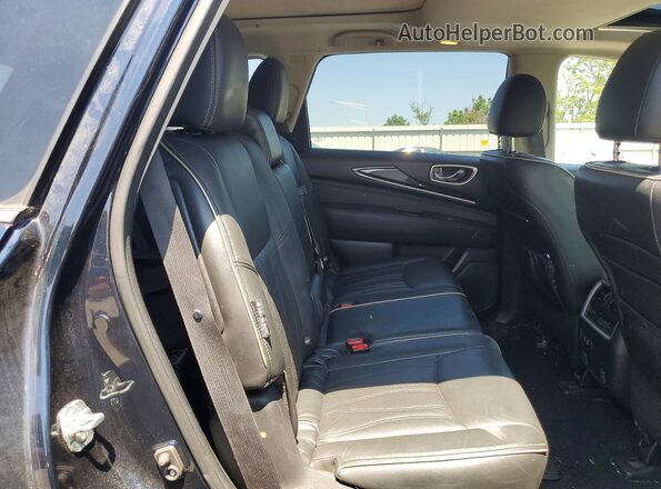 5N1DL0MM7KC516603 2019 INFINITI QX60 Blue Սալոնի հետևի տեսք