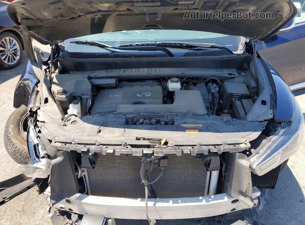 5N1DL0MM7KC516603 2019 INFINITI QX60 Blue Շարժիչի բաժամունքի տեսք