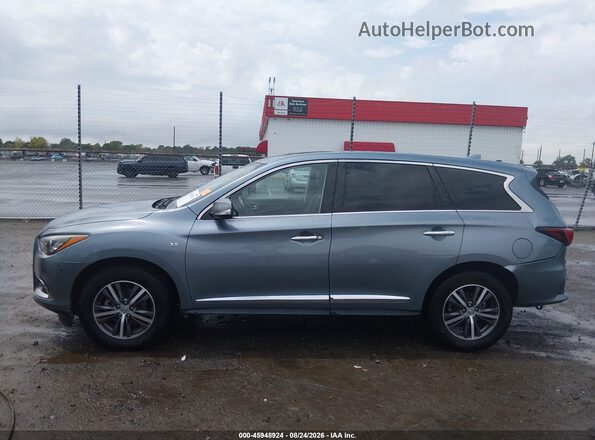 5N1DL0MM7KC552792 2019 INFINITI QX60 Light Blue 