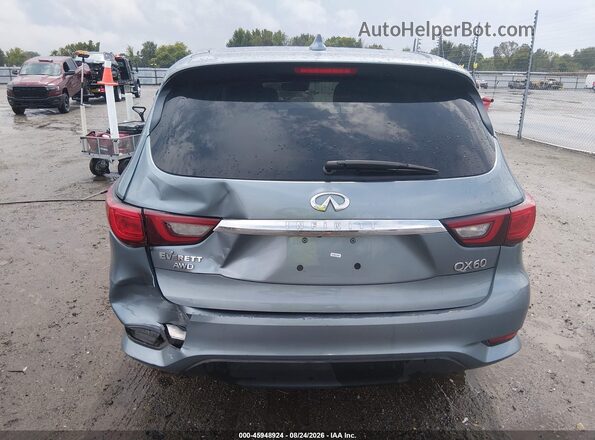 5N1DL0MM7KC552792 2019 INFINITI QX60 Light Blue 